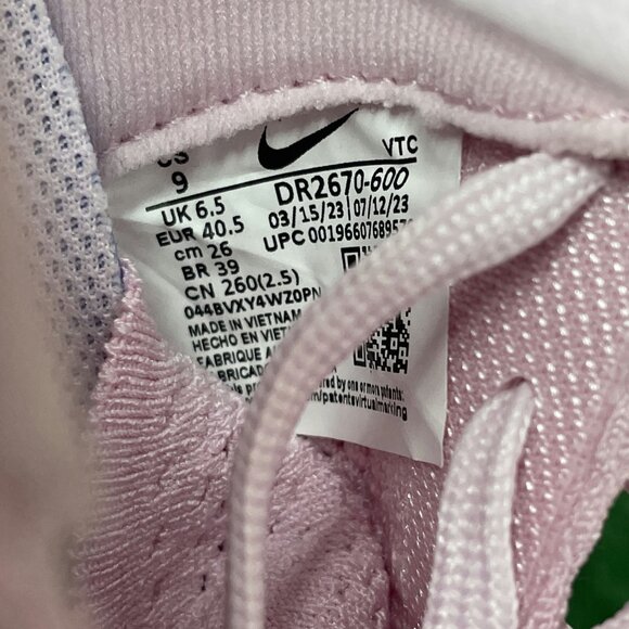 Nike ReactX Infinity Run Low Womens Running Shoes Pink DR2670-600 VNDS Size 9 - Picture 8 of 8